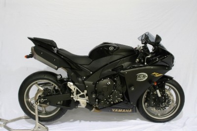 Aero padací chrániče, horní, Yamaha YZF-R1 '09, bílé